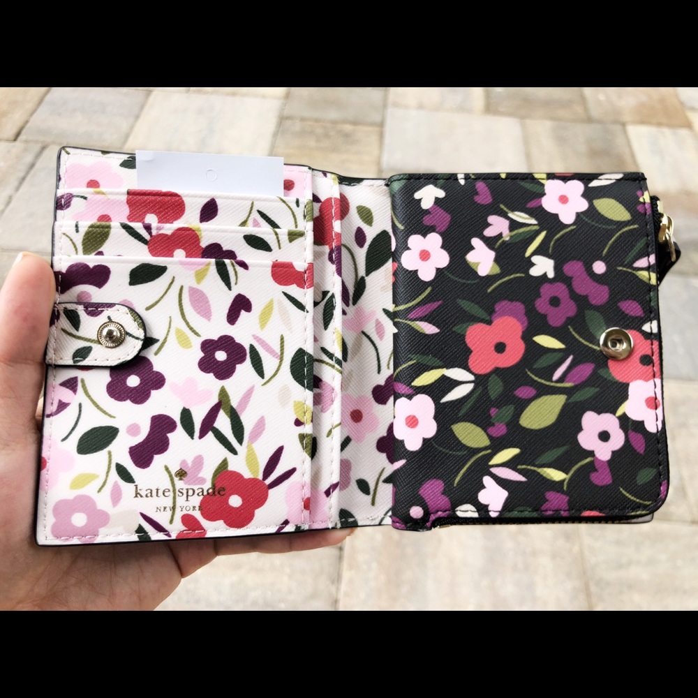 Kate spade laurel way floral small Shawn wallet - Picture 5 of 8